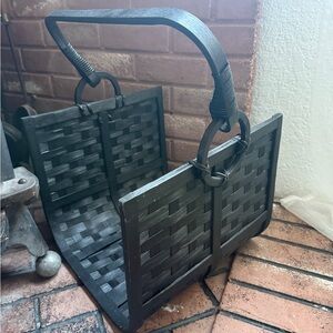 Firewood bamboo holder